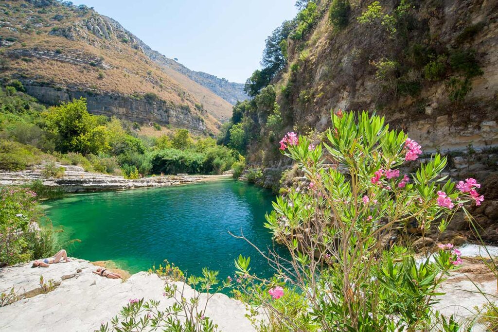 Cavagrande Cassibile sicilia