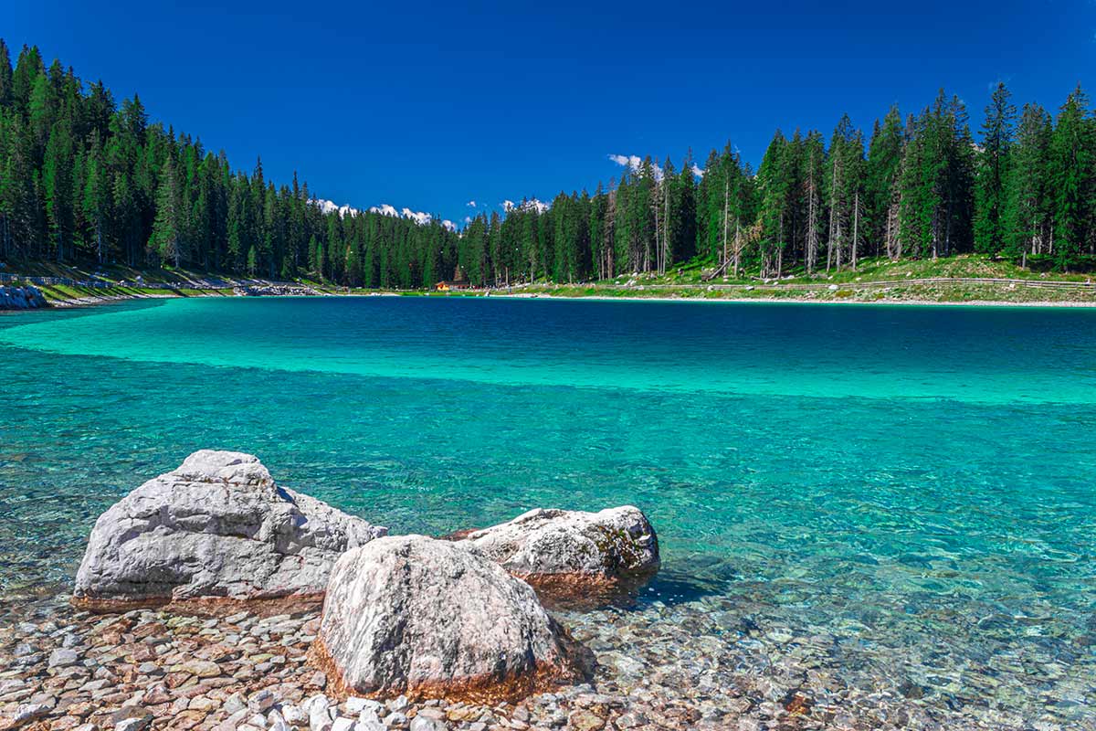 Lago Montagnoli in Trentino