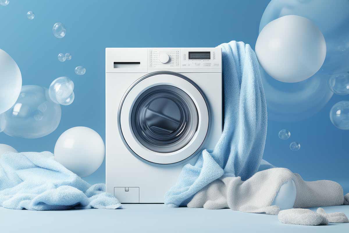 lavatrice pulita
