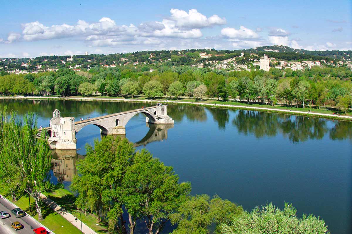 Avignone in Provenza, Francia.