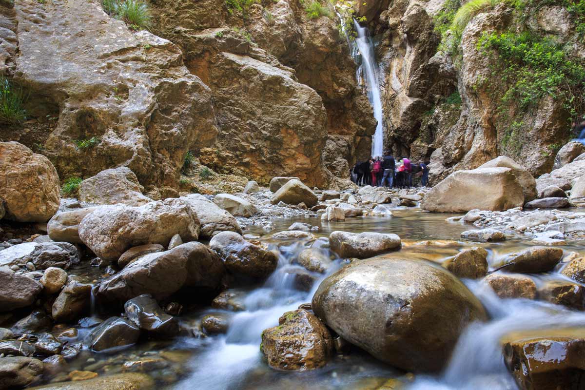 cascate del Catafurco in Sicilia