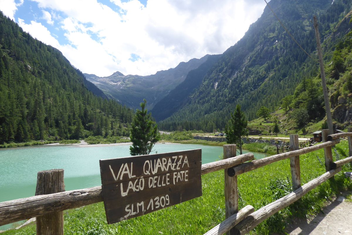 Lago delle Fate in Piemonte