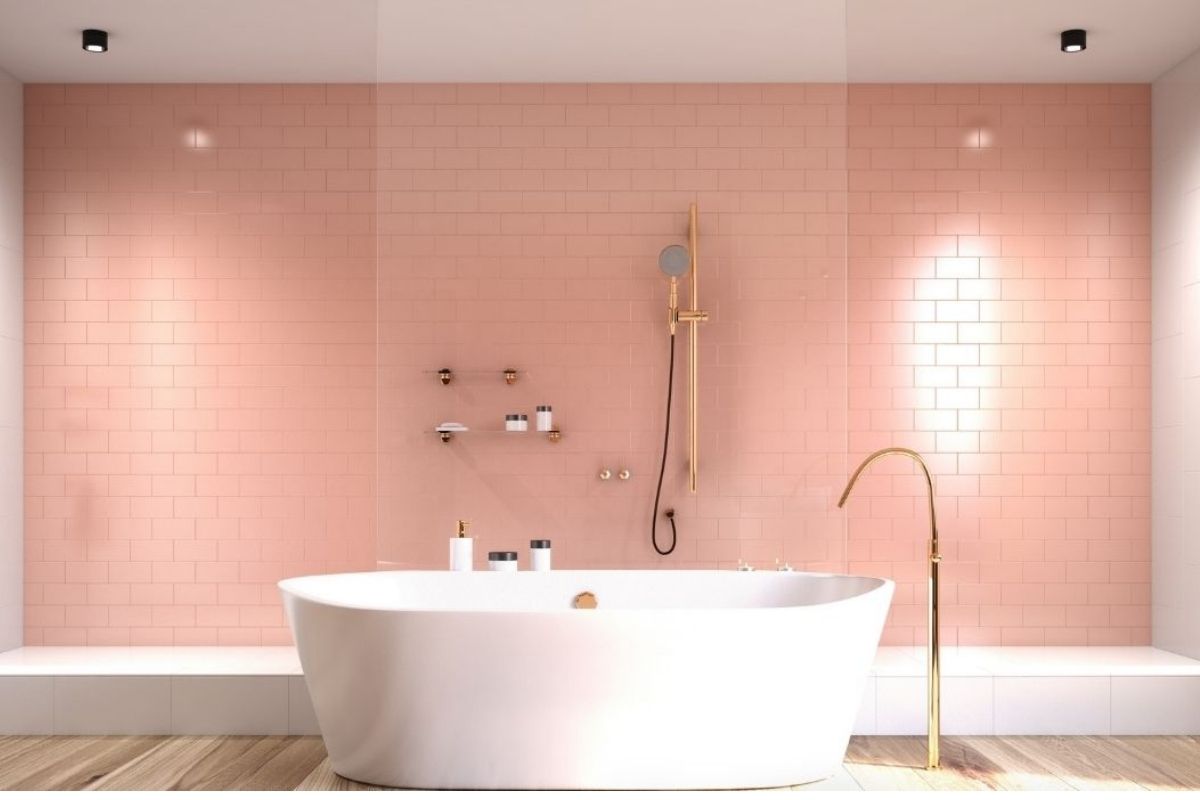 arredare il bagno con i colori pastello