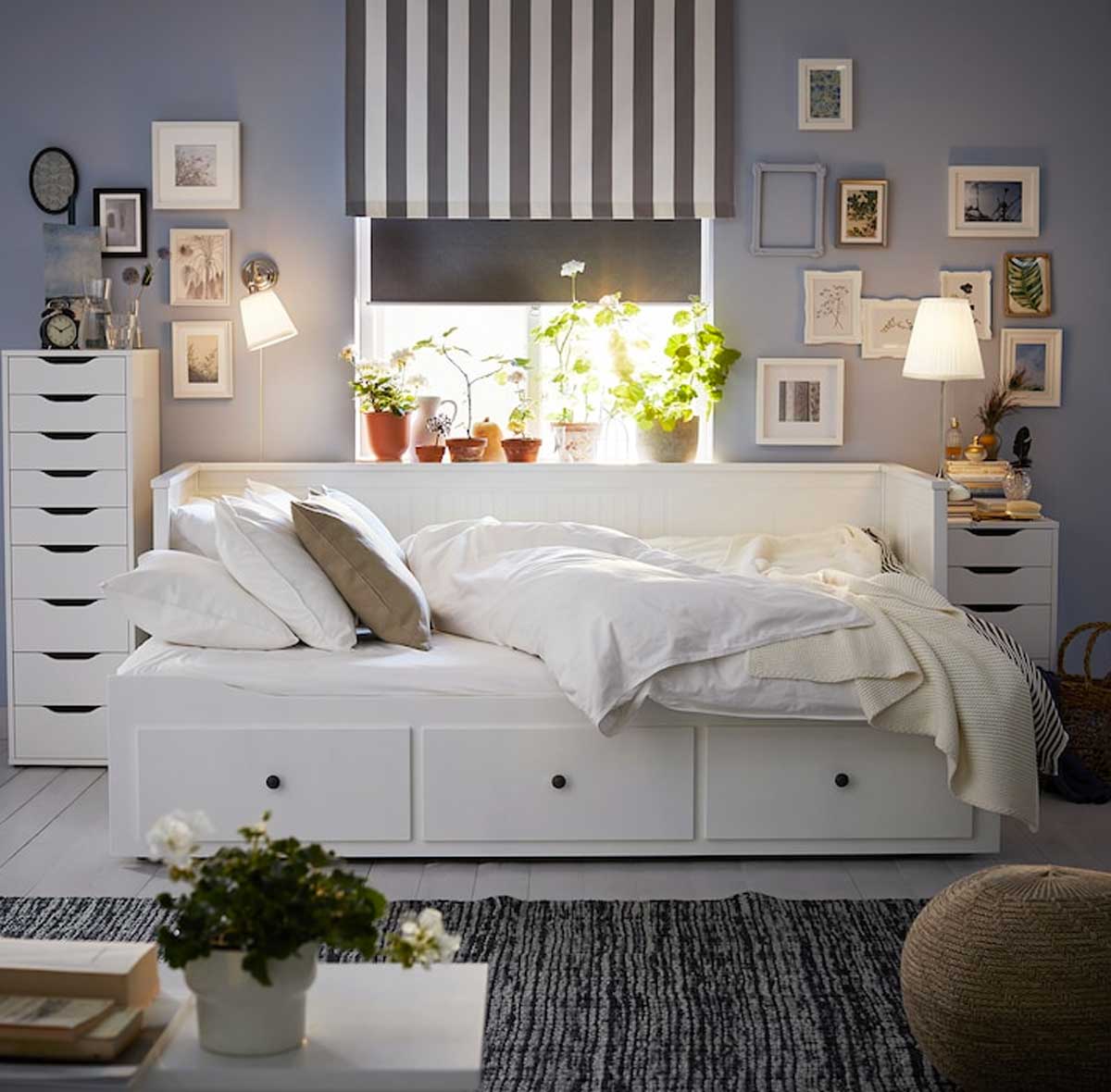 divano letto contenitore shabby Ikea