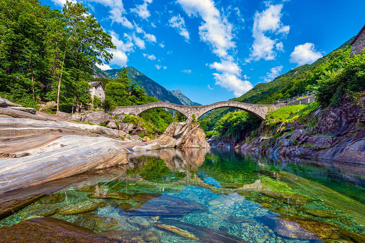 Verzasca in Svizzera