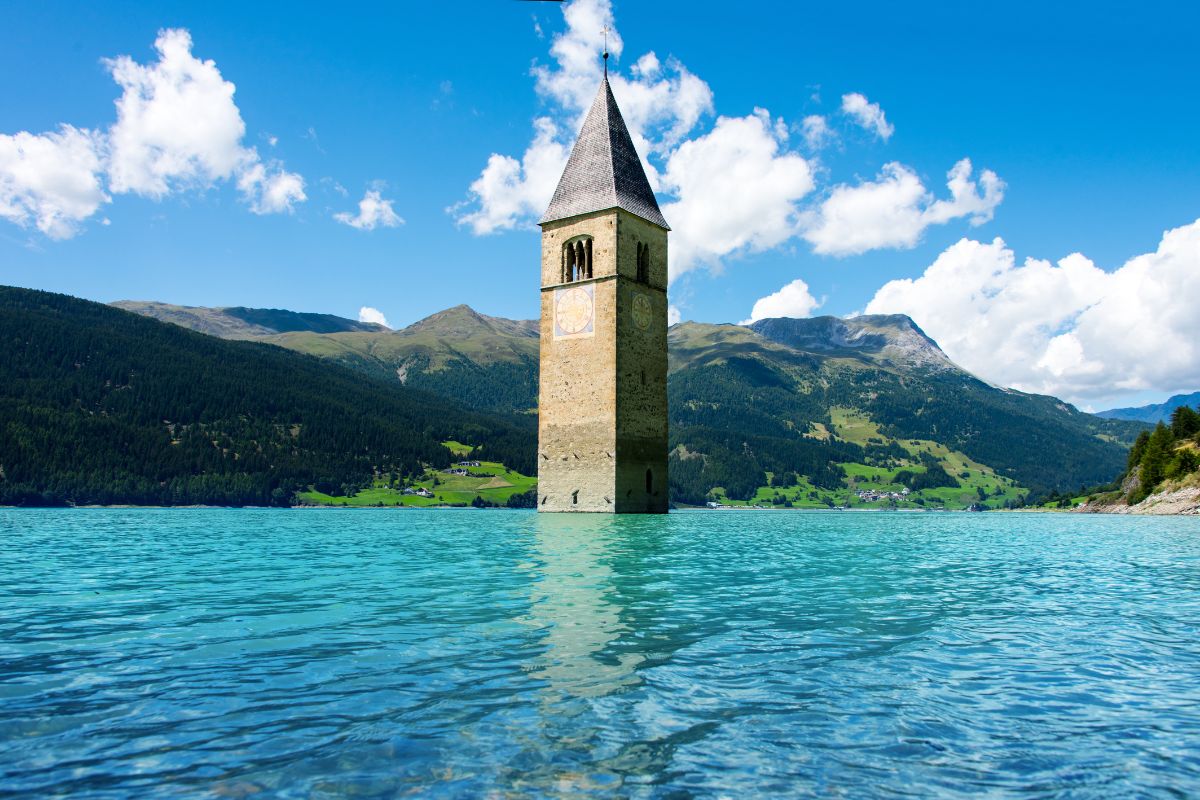 Lago di Resia campanile