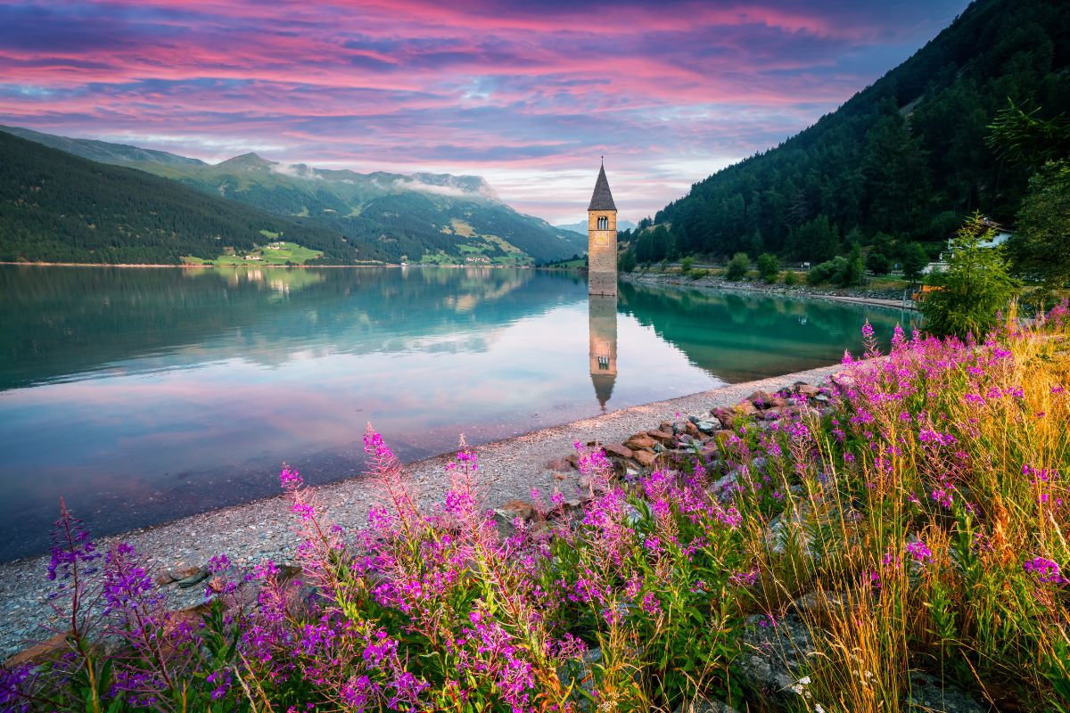 Campanile del Lago di Resia