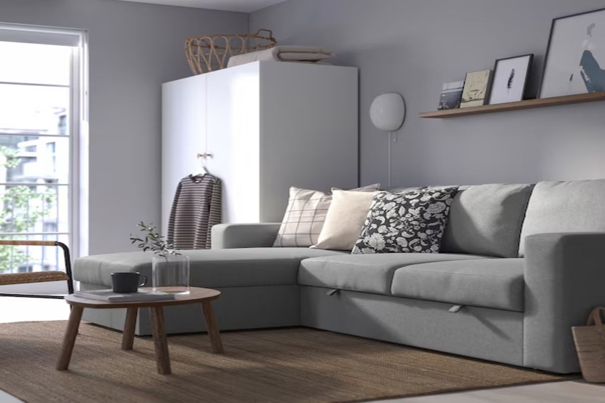 Offerta Ikea sul divano letto BÅRSLÖV con chaise-longue: ecco l’occasione da non perdere