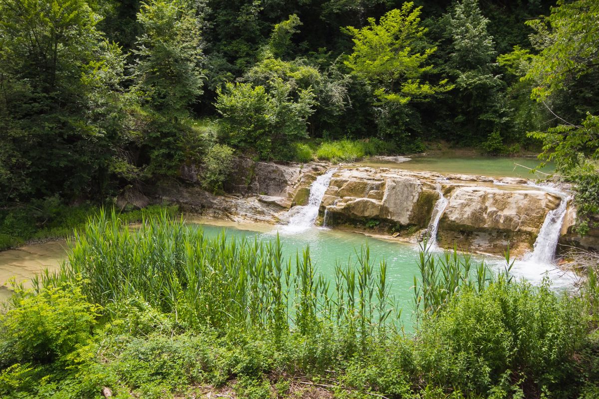 Marche segrete spiagge d'acqua dolce