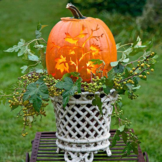 Con zucca e uva