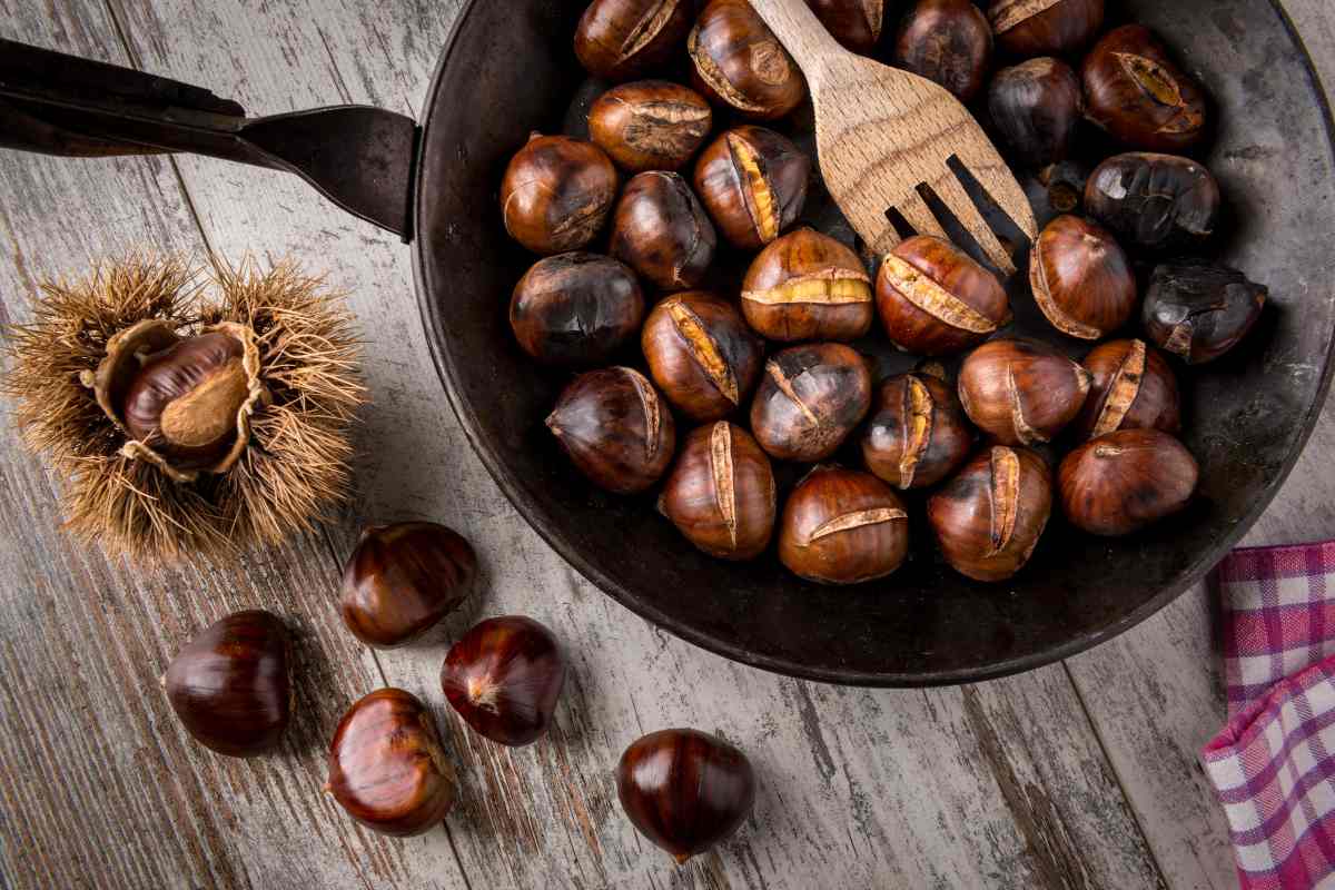 Trucchi per evitare lo scoppio delle castagne scopino in cottura