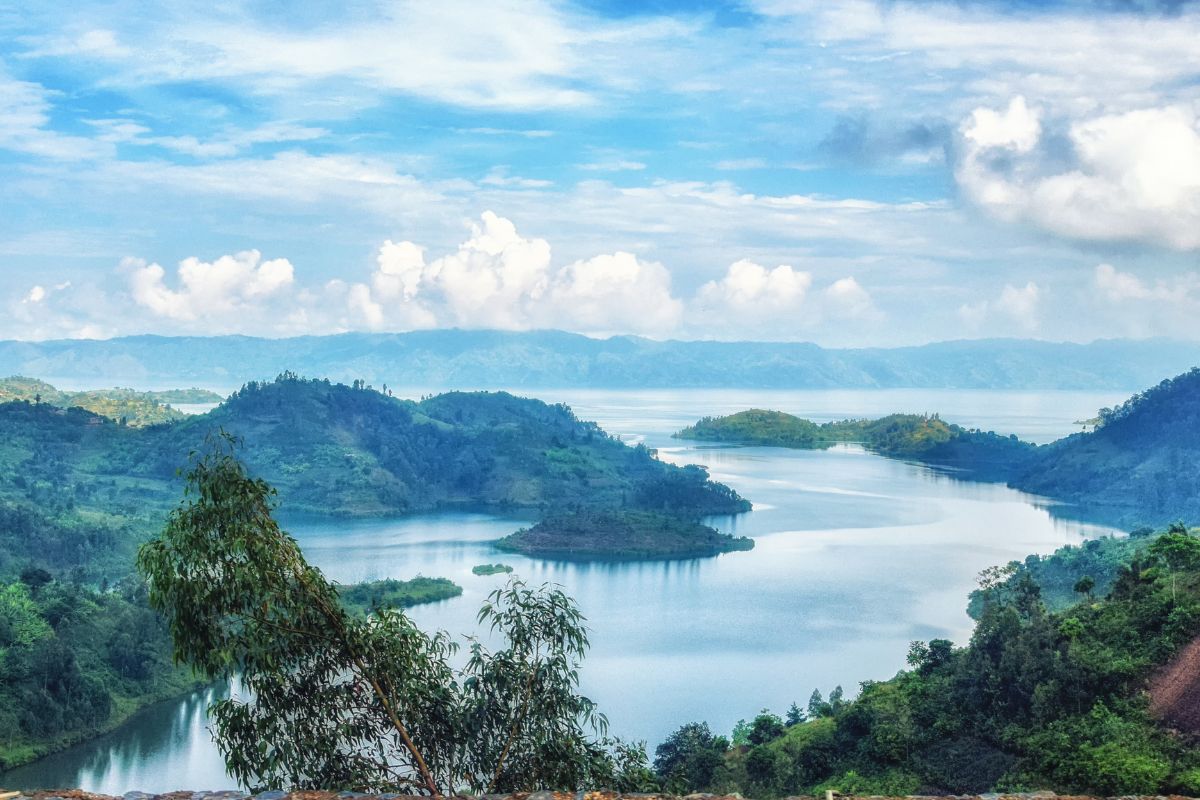 Lago Kivu in Ruanda