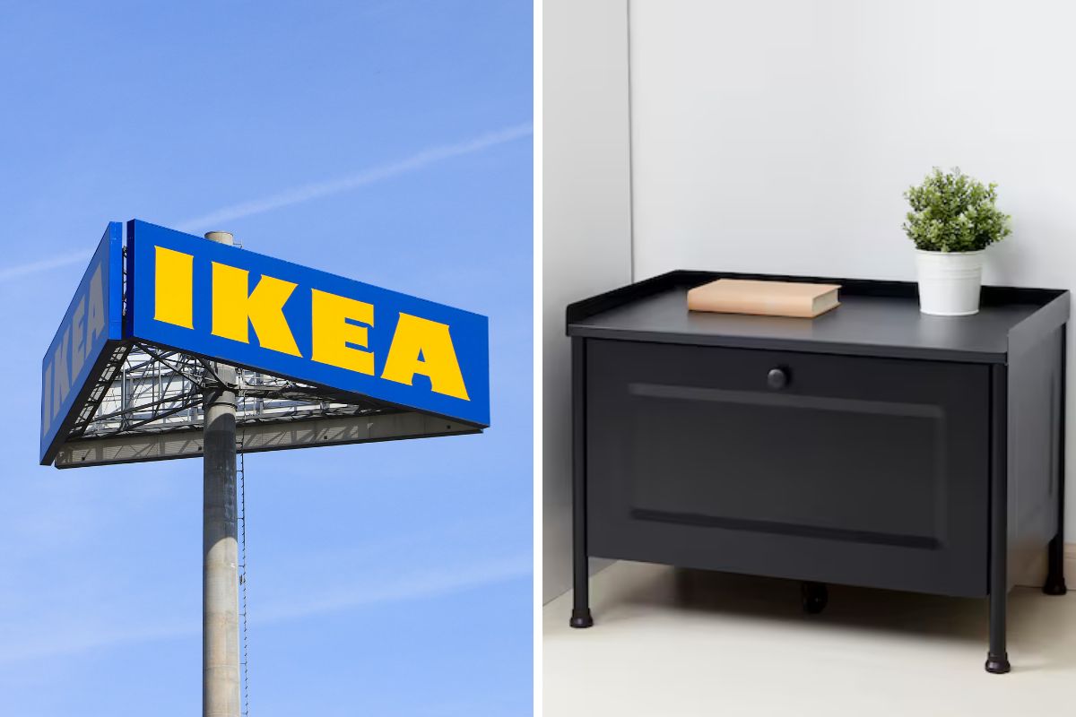 IKEA panca KORNSJÖ con contenitore