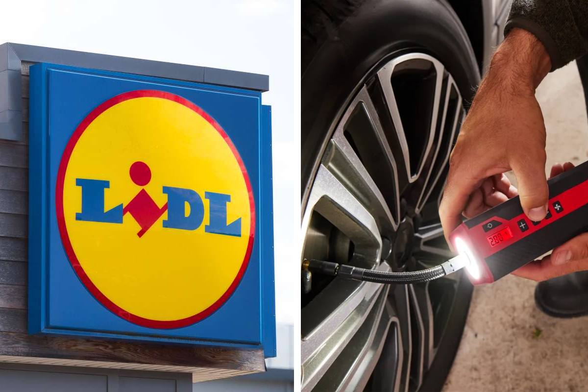 Offerta Lidl sul Compressore con torcia led