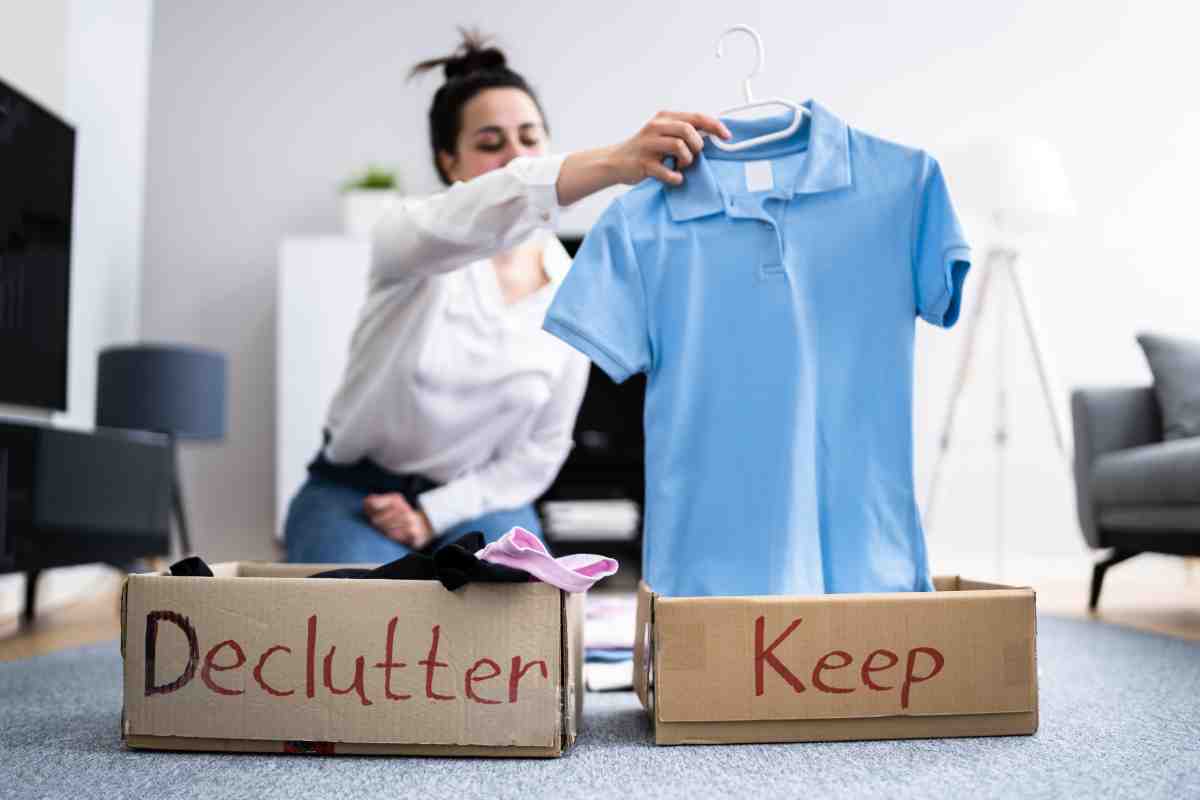 Fare decluttering per mettere in ordine casa per il Natale