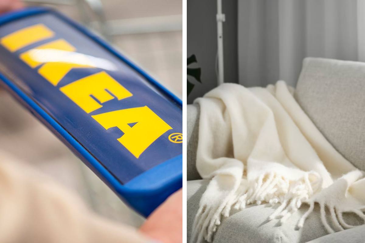 Ikea: KLIPPOXEL, il plaid caldo per l'inverno