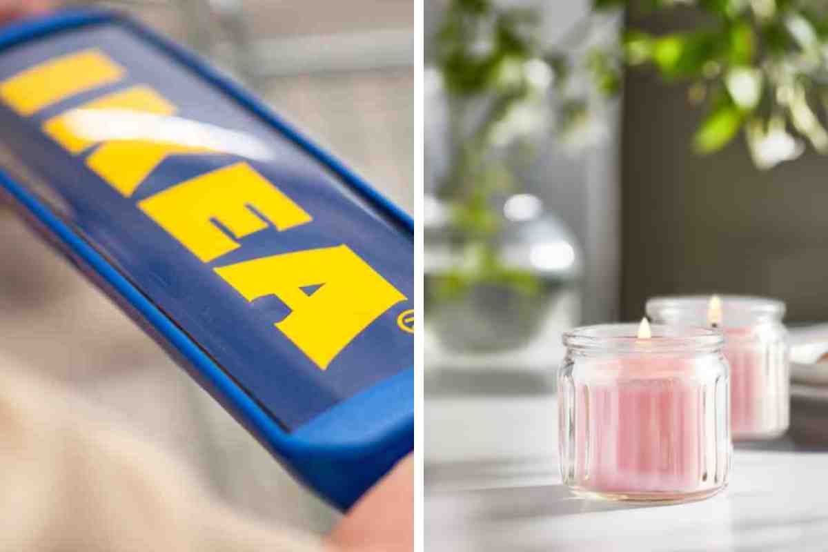 Le candele a meno di un euro: 4 fragranze da Ikea