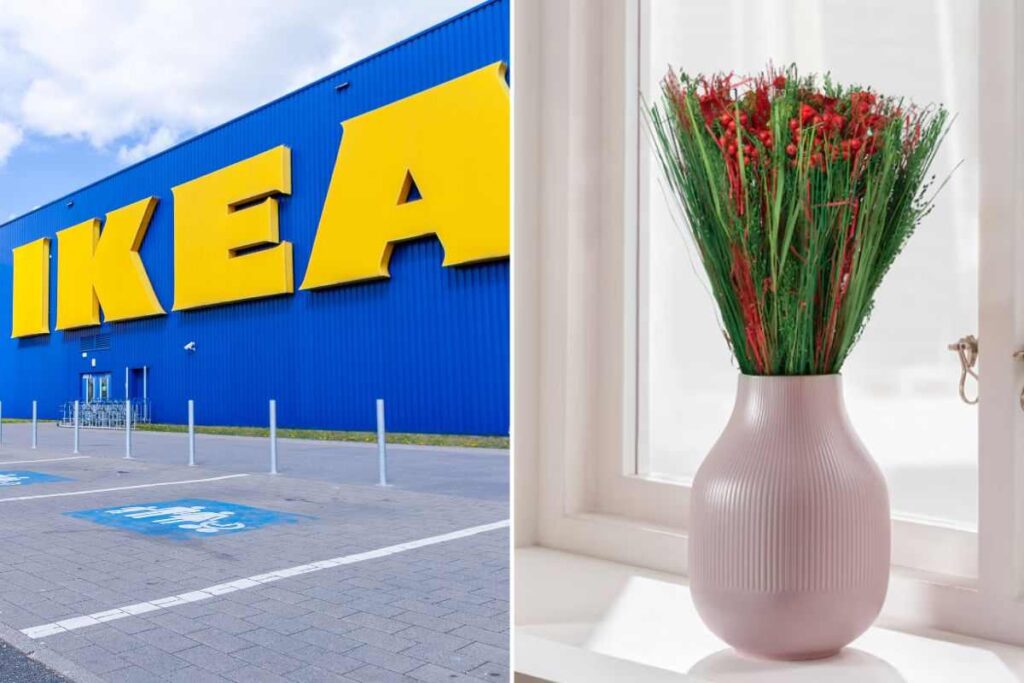 Scori il bouquet di fiori VINTERFINT di Ikea