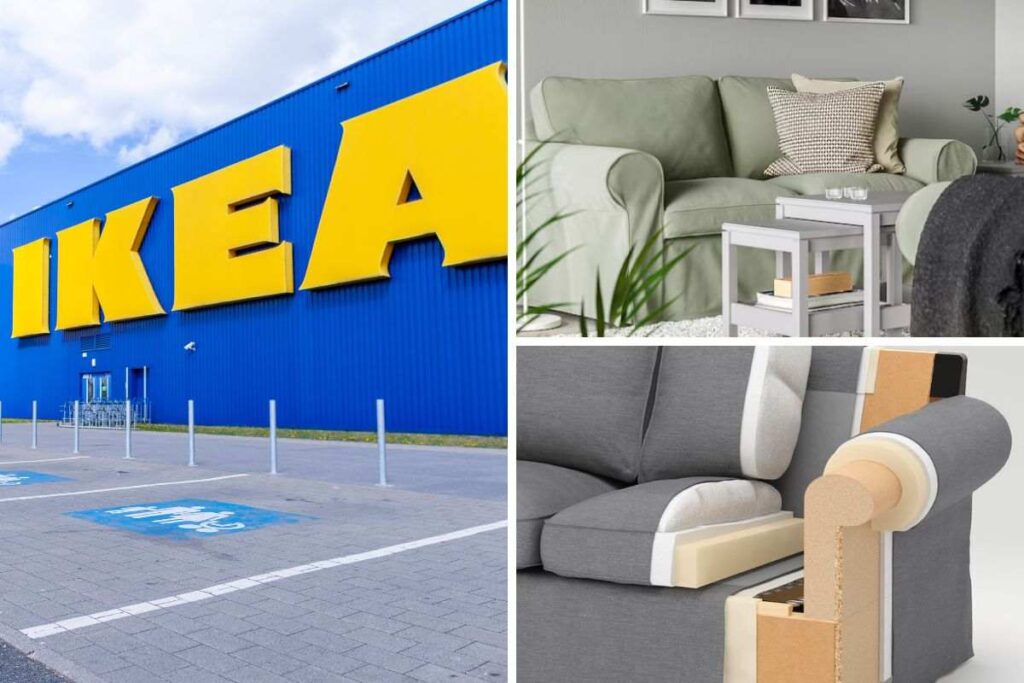 prezzo ribassato sul divano Ikea EKTORP