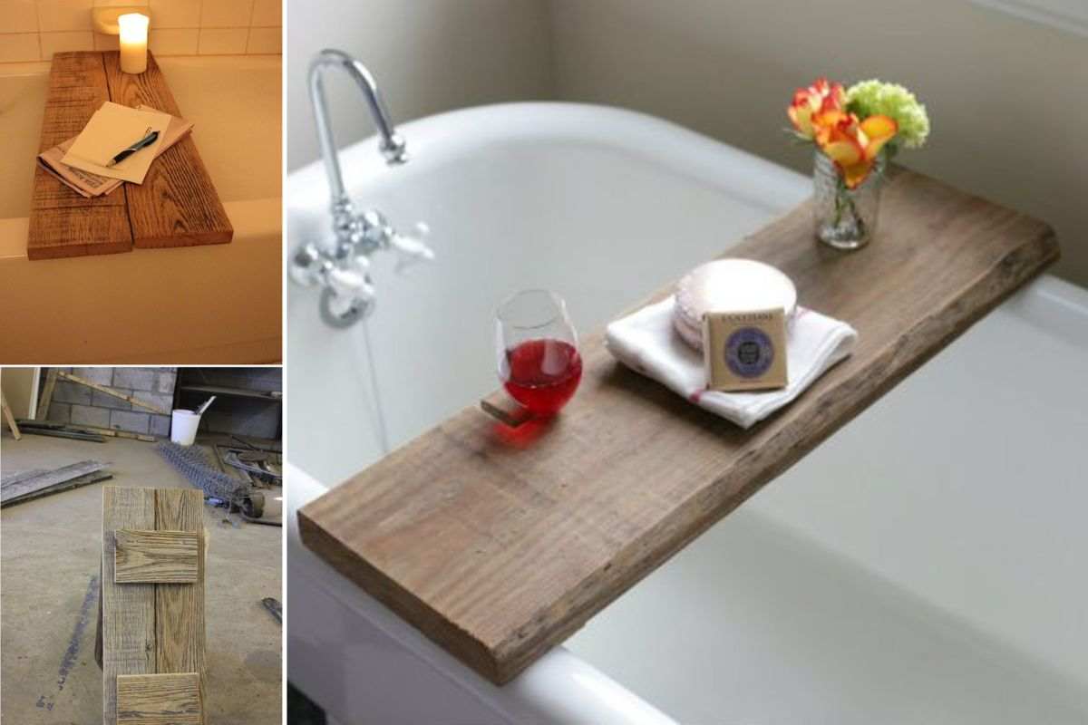 idee creative per pallet in bagno