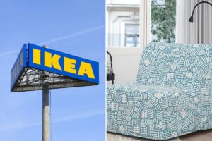 scopri la poltrona letto LYCKSELE LÖVÅS di Ikea a un prezzo ridotto