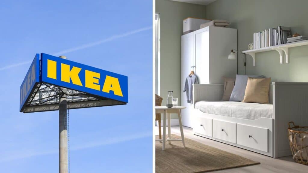 Mobile Ikea letto divano HEMNES