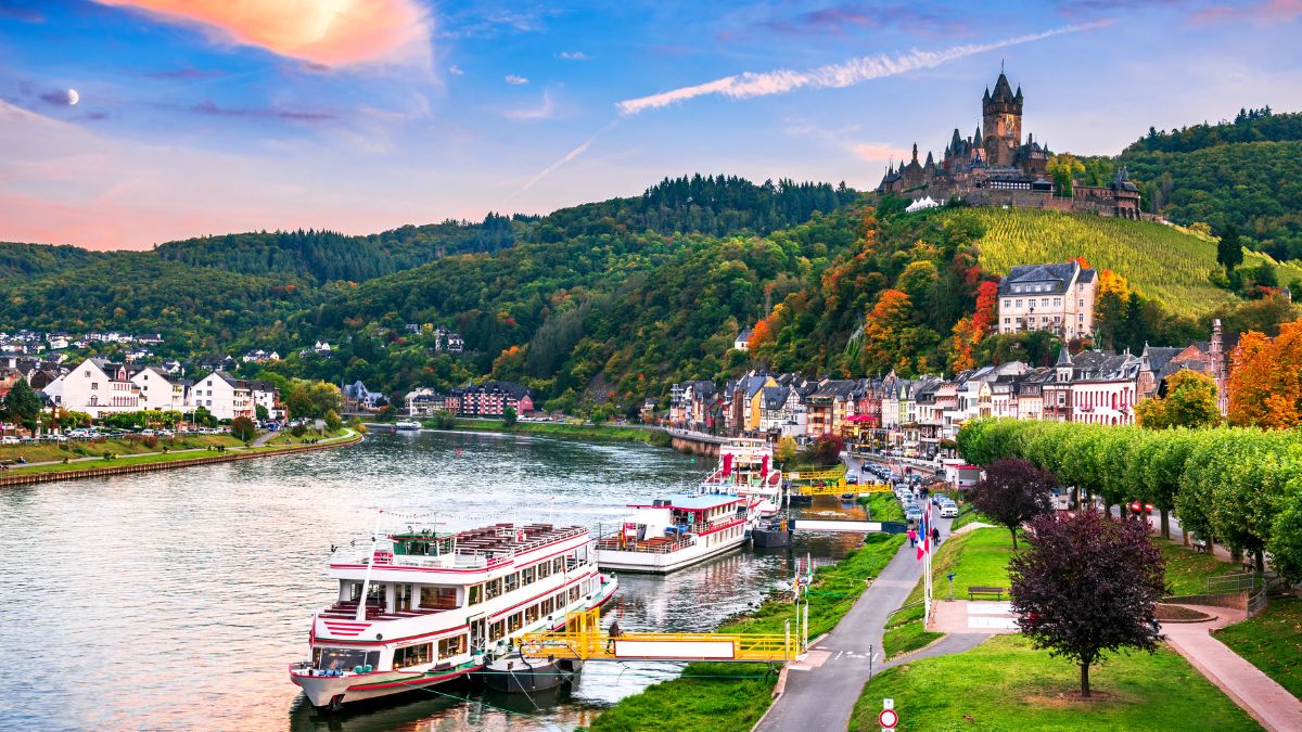 Cochem borgo in Germania