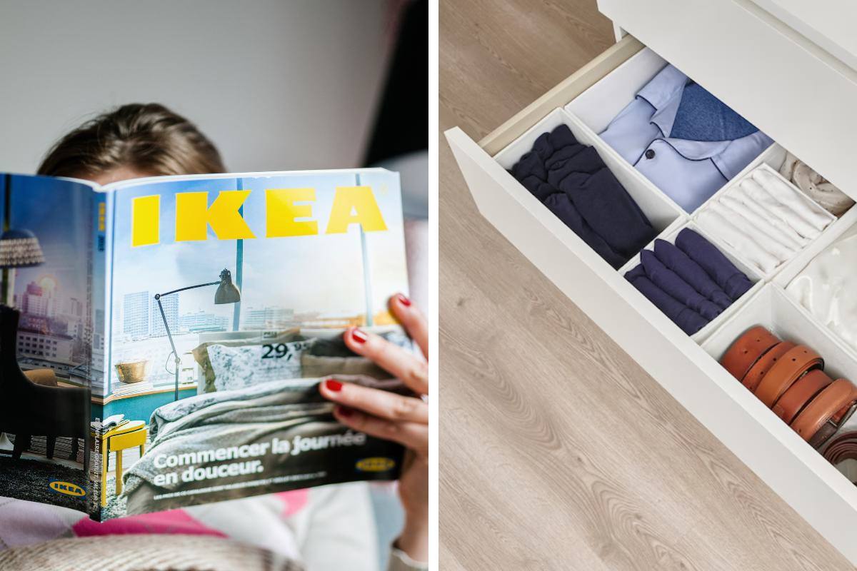 Il guardaroba SKUBB di Ikea