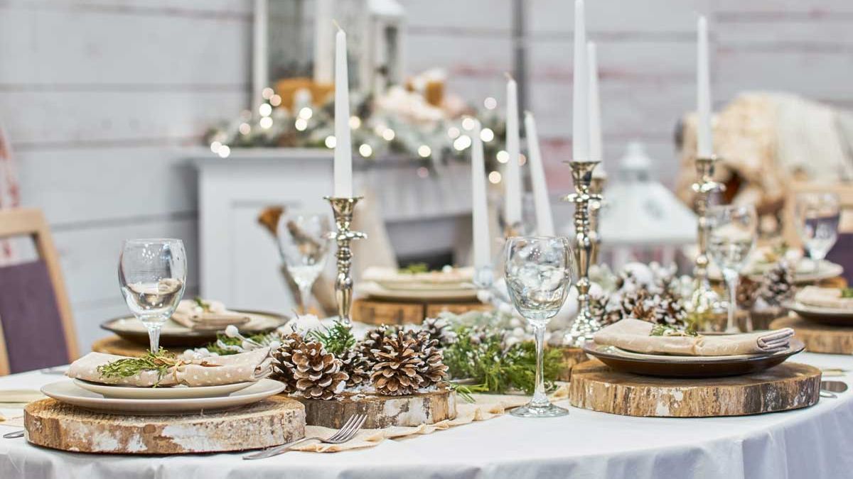 Ispirazioni tavola di capodanno shabby chic