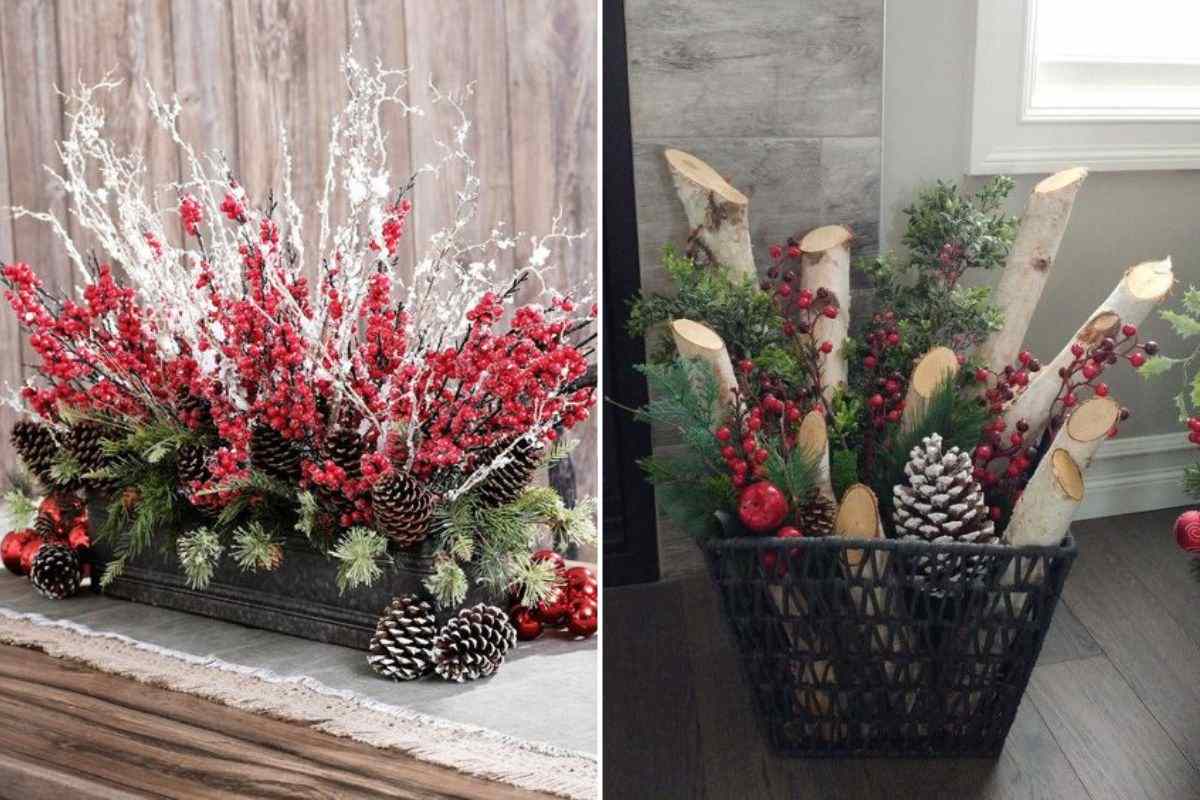 scopri come creare cesti natalizi per le tue decorazioni di natale