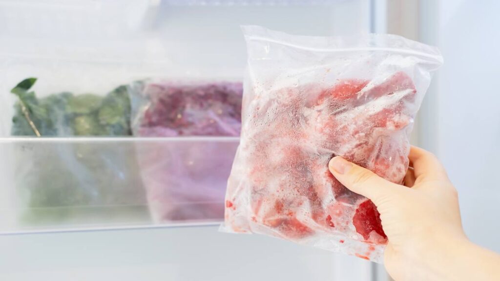 Riutilizzare i sacchetti del freezer