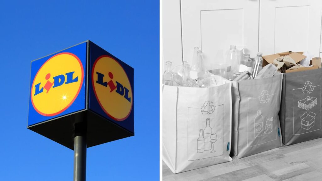 Lidl Borsa per raccolta differenziata 3 pezzi