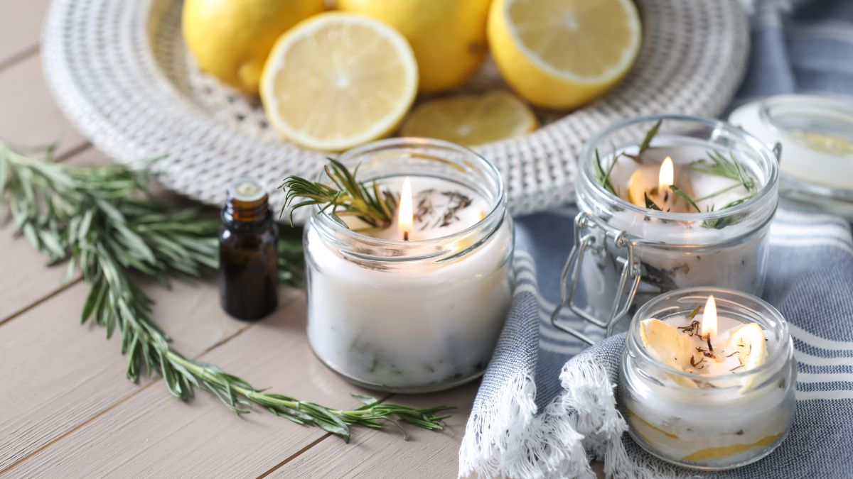 Come creare candele al limone