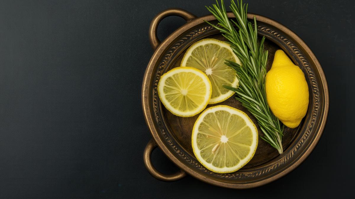 Profumare la cucina con limone e rosmarino