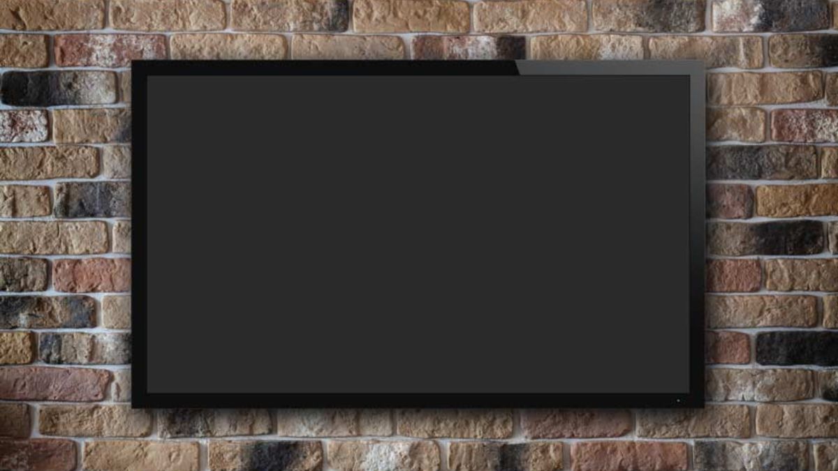 Personalizzare parete Tv con mattoni