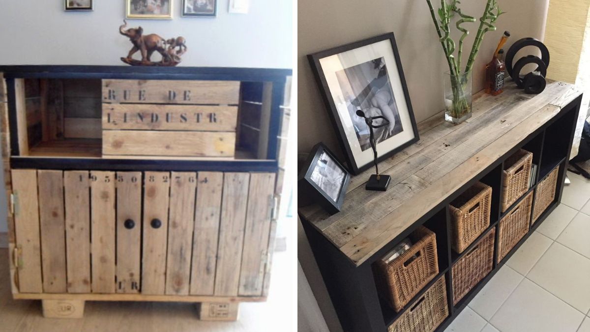 Restyling IKEA con i pallet