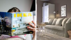 In offerta da Ikea il divano letto HOLMSUND