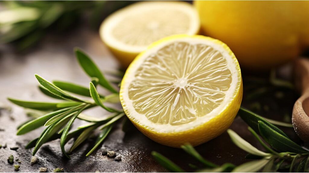 Deodorare la cucina con limone e rosmarino