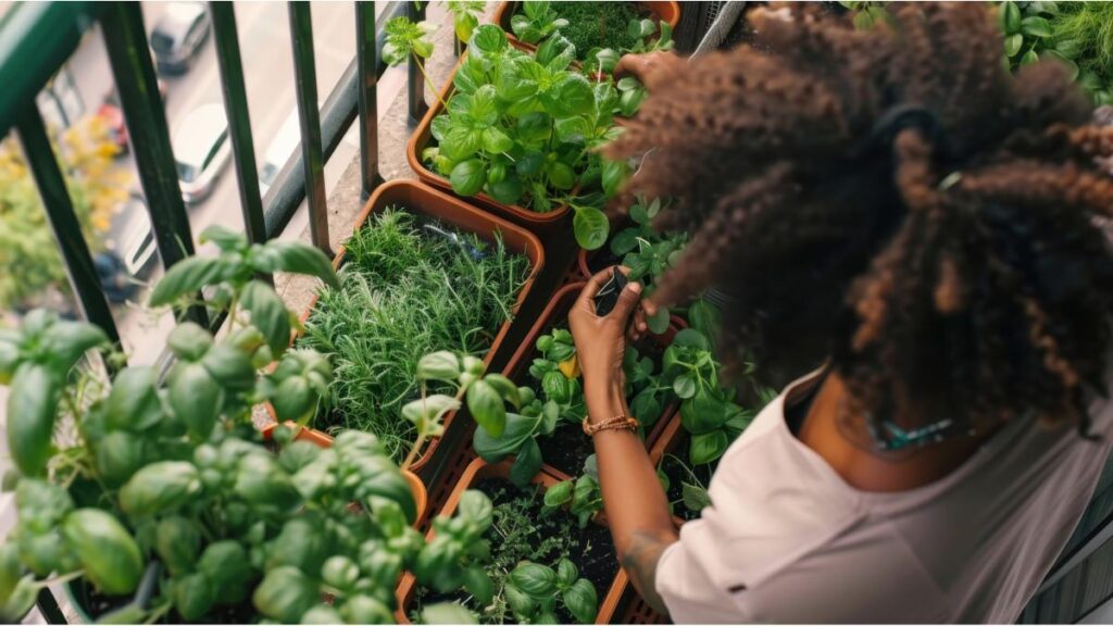 Come far sopravvivere le piante aromatiche sul balcone in inverno