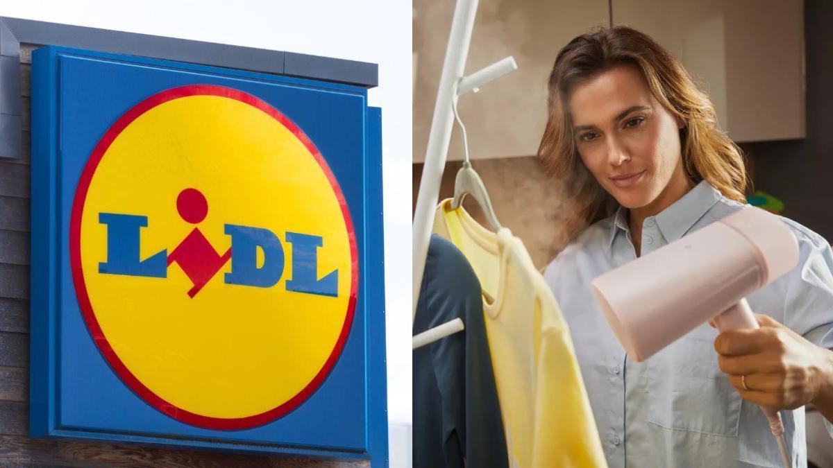 In offerta da Lidl la spazzola a vapore per stirare velocemente