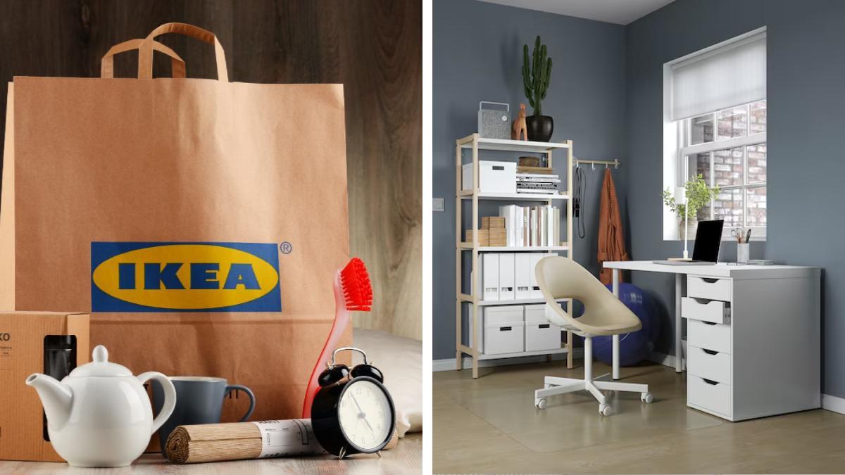 LAGKAPTEN _ ALEX, la scrivania di IKEA_